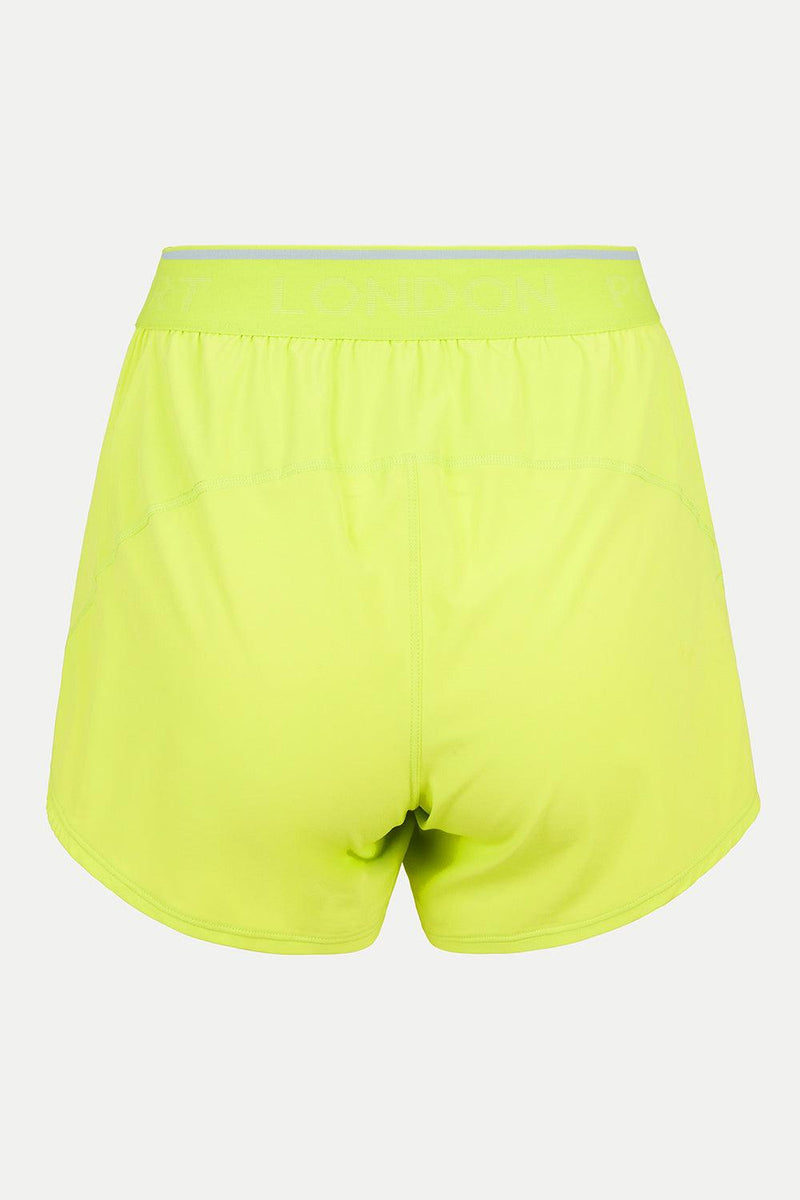 Morisot Track Shorts - Acid Yellow - Pocket Sport