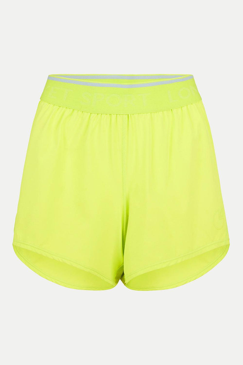 Morisot Track Shorts - Acid Yellow - Pocket Sport