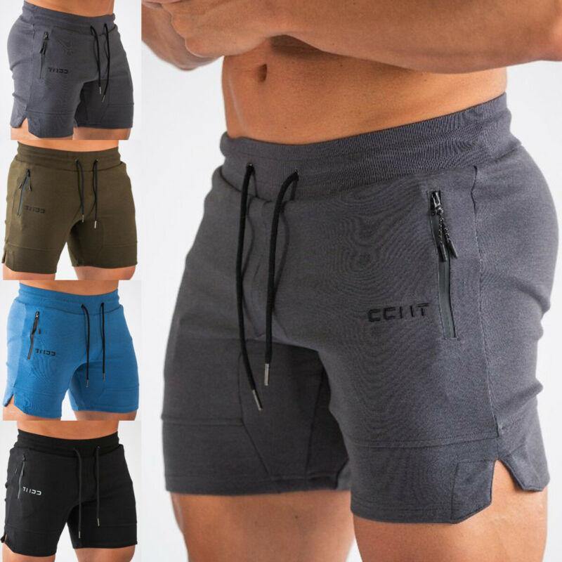 Mens Active wear Gym Training Shorts Workout Sports Fitness Running Short - onlineforyou.shop