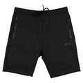 Men fitness Shorts Summer with Pocket Zipper - Black