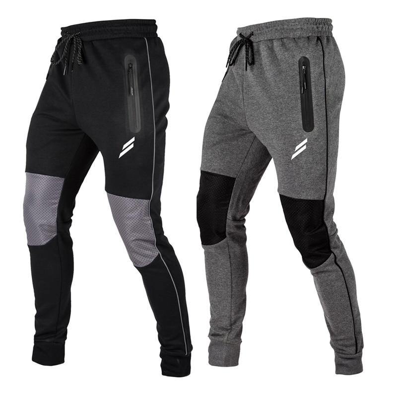 Men Sport Jogging Pants Running Fitness Zipper Joggers Training Trousers - onlineforyou.shop